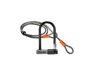 Превью  Велозамок KRYPTONITE KryptoLok serie 2 Mini-7 +120cm Flex тросовый c тросом